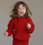 girl inred