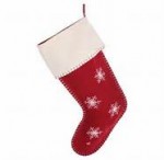 red felt Christmas Stocking