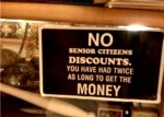 seniorcitizens no discount