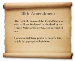19th amendment